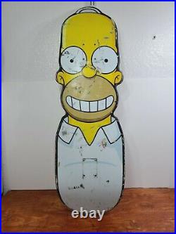 Santa Cruz Simpsons Homer Cruzer Skateboard Rare