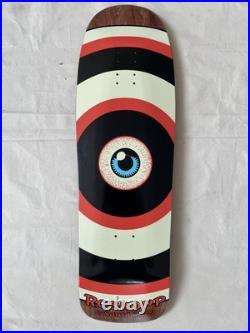 Santa Cruz Skateboard 50 Years Anniversary Deck Roskop Target Eye NIS