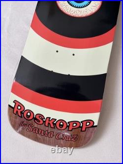 Santa Cruz Skateboard 50 Years Anniversary Deck Roskop Target Eye NIS