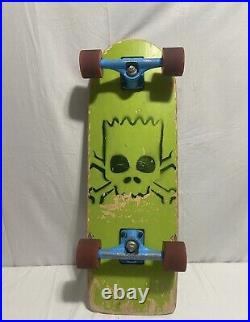 Santa Cruz Skateboard Bart Simpson OG Limited Edition, 27 Cruiser 2012 USED