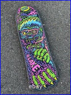 Santa Cruz Skateboard Blake Johnson Beach Wolf Pre Issue Shaped Deck TALLBOY ART