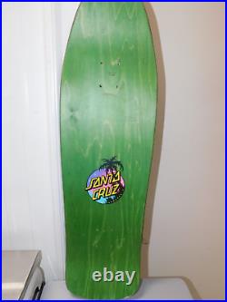 Santa Cruz Skateboard Blake Johnson Beach Wolf Tall Boy Art Read Descr. (fl)