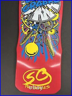 Santa Cruz Skateboard Claus Grabke Exploding Clock 2014 Red Deck Pro Series