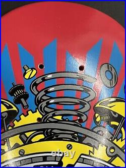 Santa Cruz Skateboard Claus Grabke Exploding Clock 2014 Red Deck Pro Series