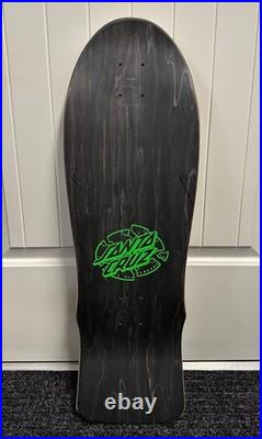 Santa Cruz Skateboard Claus Grabke Exploding Clock black dip reissue 80s deck