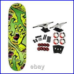 Santa Cruz Skateboard Complete Crowded Hand 8.5 x 32.2