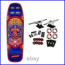 Santa Cruz Skateboard Complete Delfino Pinball 9.14 x 31.5