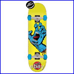Santa Cruz Skateboard Complete Screaming Hand Yellow 7.75 x 30