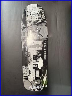 Santa Cruz Skateboard Corey O'Brien Pro Model 2006 Reissue Mutant City B&W