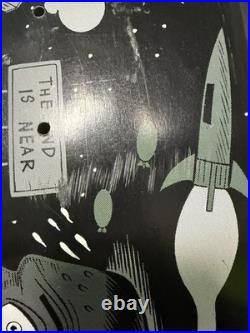 Santa Cruz Skateboard Corey O'Brien Pro Model 2006 Reissue Mutant City B&W