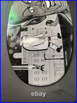 Santa Cruz Skateboard Corey O'Brien Pro Model 2006 Reissue Mutant City B&W