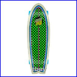 Santa Cruz Skateboard Cruiser Complete Rad Dot Shark Blue 8.8 x 27.7
