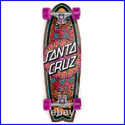 Santa Cruz Skateboard Cruiser Mandala Hand Cruzer Shark 8.8 x 27.7
