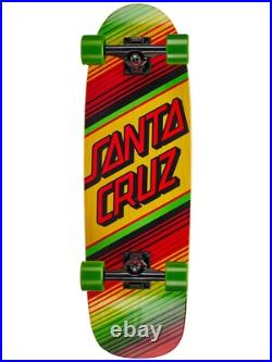 Santa Cruz Skateboard Cruiser Serape Street Skate 8.79 x 29.05