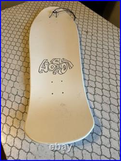 Santa Cruz Skateboard Deck Christian Hosoi Picasso White 2022 Reissue