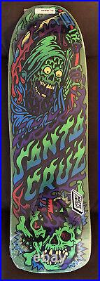 Santa Cruz Skateboard Deck DEATH PARTY PRE ISSUE TALLBOY ART IN ORIGINAL SHRINK