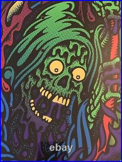 Santa Cruz Skateboard Deck DEATH PARTY PRE ISSUE TALLBOY ART IN ORIGINAL SHRINK