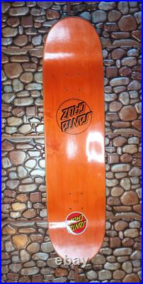 Santa Cruz Skateboard Deck Eclipse Dot 8.0 x 31.6 Screaming Hand White