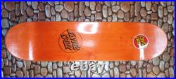 Santa Cruz Skateboard Deck Eclipse Dot 8.0 x 31.6 Screaming Hand White