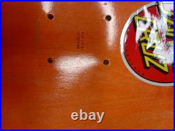 Santa Cruz Skateboard Deck Eclipse Dot 8.0 x 31.6 Screaming Hand White