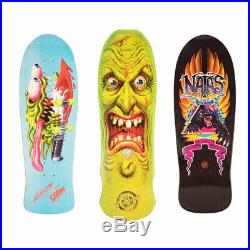 Santa Cruz Skateboard Deck Edmiston 3 Pack Collection Slasher Face Natas SET