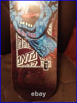 Santa Cruz Skateboard Deck Flier Collage Screaming Hand Jim Phillips Sealed Nos