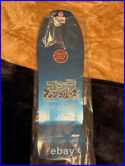 Santa Cruz Skateboard Deck Godzilla Kaiju Roskopp 10.125 x 30.2