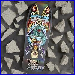 Santa Cruz Skateboard Deck Godzilla Mothra Natas 10.538 x 30.14