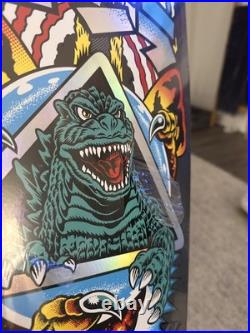 Santa Cruz Skateboard Deck Godzilla Mothra Natas 10.538 x 30.14