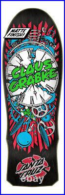 Santa Cruz Skateboard Deck, Grabke Exploding Clock Reissue, Quick & Free Ship