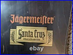 Santa Cruz Skateboard Deck Jagermeister Kendall Deer Reissue 10.18 x 30.99