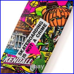 Santa Cruz Skateboard Deck Kendall Street Art Collage VX 9.0 x 32