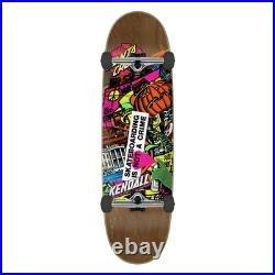 Santa Cruz Skateboard Deck Kendall Street Art Collage VX 9.0 x 32 Complete