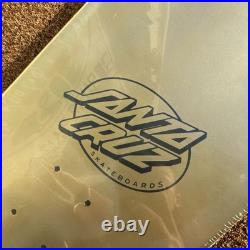 Santa Cruz Skateboard Deck SALVA Female Character Flame Wood Durable Gold cool