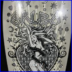 Santa Cruz Skateboard Deck Salba Witch Doctor Dust to Dust 2007 Reissue NIS
