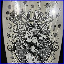 Santa Cruz Skateboard Deck Salba Witch Doctor Dust to Dust 2007 Reissue NIS