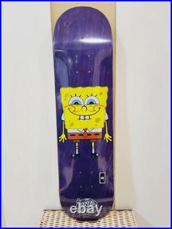 Santa Cruz Skateboard Deck SpongeBob Purple 8.0 in Unused Imported from Japan