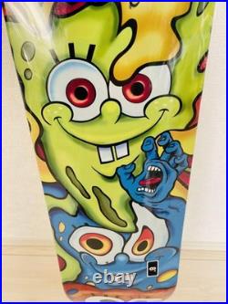 Santa Cruz Skateboard Deck SpongeBob SquarePants 8.0 Unused Imported from Japan