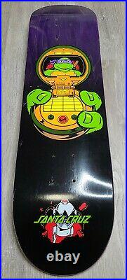 Santa Cruz Skateboard Deck Teenage Mutant Ninja Turtles Donatello 8.125