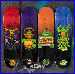 Santa Cruz Skateboard Decks Teenage Mutant Ninja Turtles TMNT 7-Deck Set