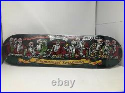 Santa Cruz Skateboard-Emmanuel Guzman-Dining withthe Dead Deck Rare AA