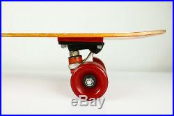Santa Cruz Skateboard Fiberglas Desk ACS 500 Achsen Vintage Top Zusatnd 70er
