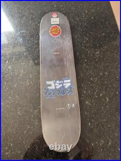 Santa Cruz Skateboard Godzilla Mecha Hand 8 x 31.6 NEW