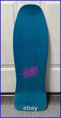 Santa Cruz Skateboard Jeff Kendall End of the World black reissue 80s skate deck