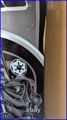 Santa Cruz Skateboard Longboard Star Wars Tie Fighter Lucas Film Ltd
