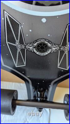 Santa Cruz Skateboard Longboard Star Wars Tie Fighter Lucas Film Ltd