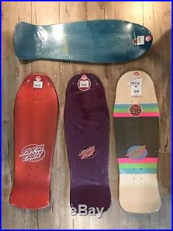 Santa Cruz Skateboard Lot Grosso Slasher- Hand- Winkowski Preissue Reissue