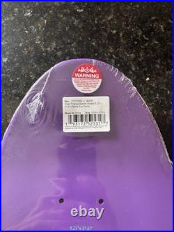 Santa Cruz Skateboard Meek Pinstripe Slasher Purple 9.23 x 31.67