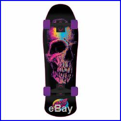 Santa Cruz Skateboard Old School Cruiser Street Creep Black/Purple 10 x 31.75