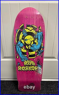 Santa Cruz Skateboard Rob Roskopp Target 3 pink reissue 80s skate deck NHS